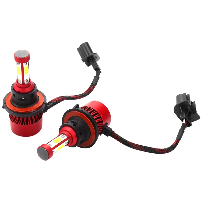 2X H13 9008 2200W 330000LM 4-сторонняя лампа головного света, лампы высокой/низкой мощности 6000K
2X H13 9008 2200W 330000LM 4-сторонняя лампа головного света, лампы высокой/низкой мощности 6000K