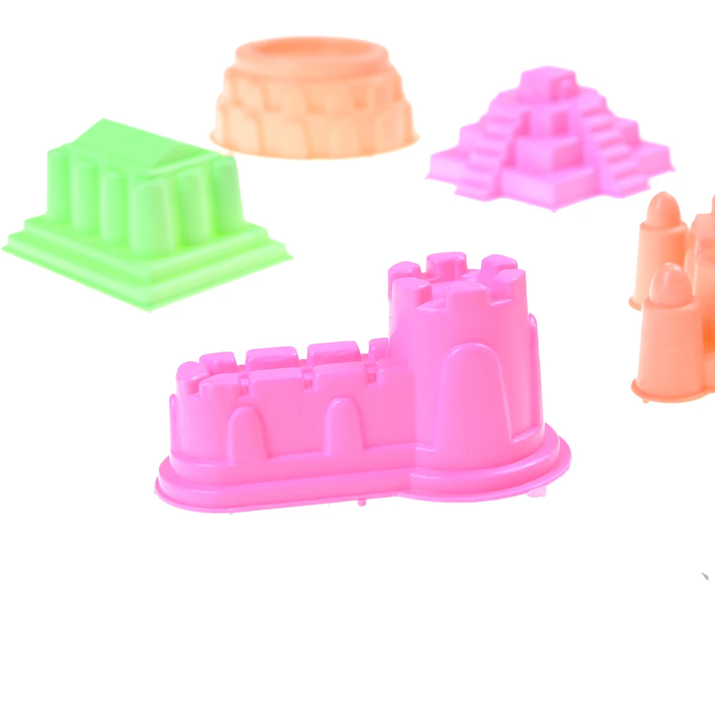 6Pcs/Set Castle Sand Clay Mold Portable Baby Children Kids Educational Mould Toys Building Sights Sandcastle Beach Sand Toys
6Pcs/Set Castle Sand Clay Mold Portable Baby Children Kids Educational Mould Toys Building Sights Sandcastle Beach Sand Toys
