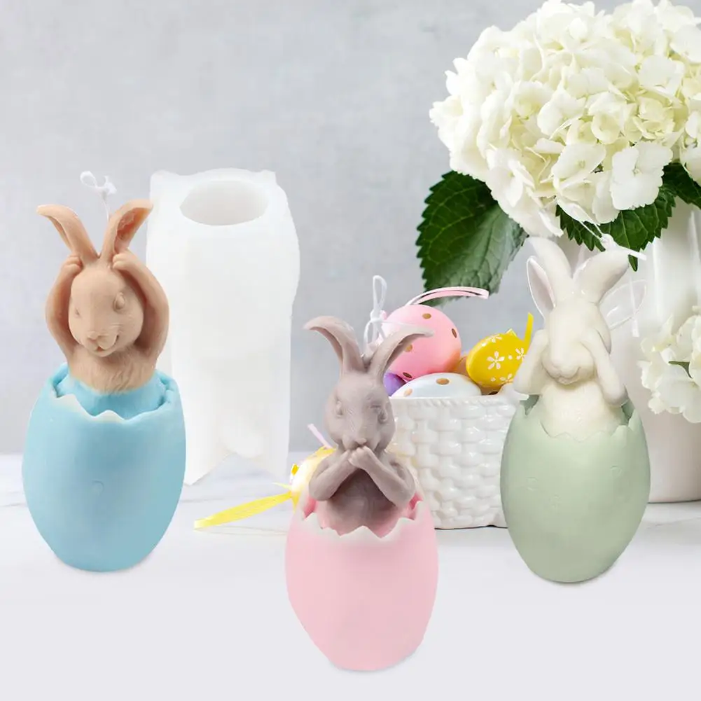 1pcs Easter Rabbit Silicone Candle Mould Creative Design Reusable Dishwasher Safe For Craft Ornaments Scented Candle
1pcs Easter Rabbit Silicone Candle Mould Creative Design Reusable Dishwasher Safe For Craft Ornaments Scented Candle