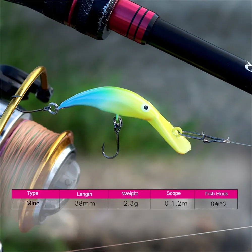 Sinking Minnow 2.3g 7.4g Fishing Lure Trout Crankbait Wobbler Fishing Tackle Crank Artificial Jerkbait Hard Bait
Sinking Minnow 2.3g 7.4g Fishing Lure Trout Crankbait Wobbler Fishing Tackle Crank Artificial Jerkbait Hard Bait
