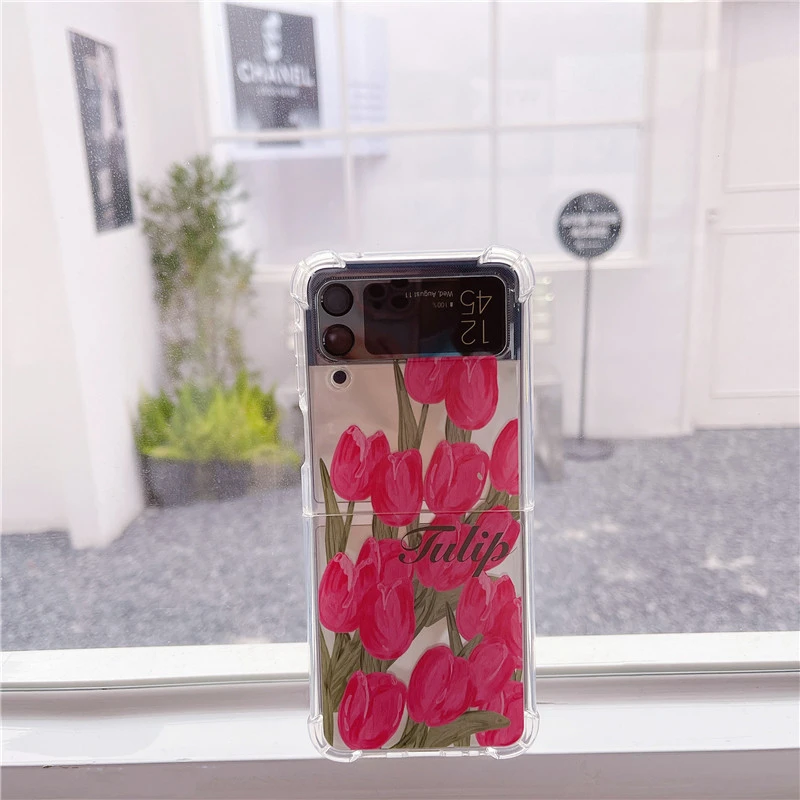 Retro Art Tulip Flower Transparent Phone Case For Galaxy Z Flip 3 5G Case Flip 3 Shockproof Back Bumper Cover
Retro Art Tulip Flower Transparent Phone Case For Galaxy Z Flip 3 5G Case Flip 3 Shockproof Back Bumper Cover