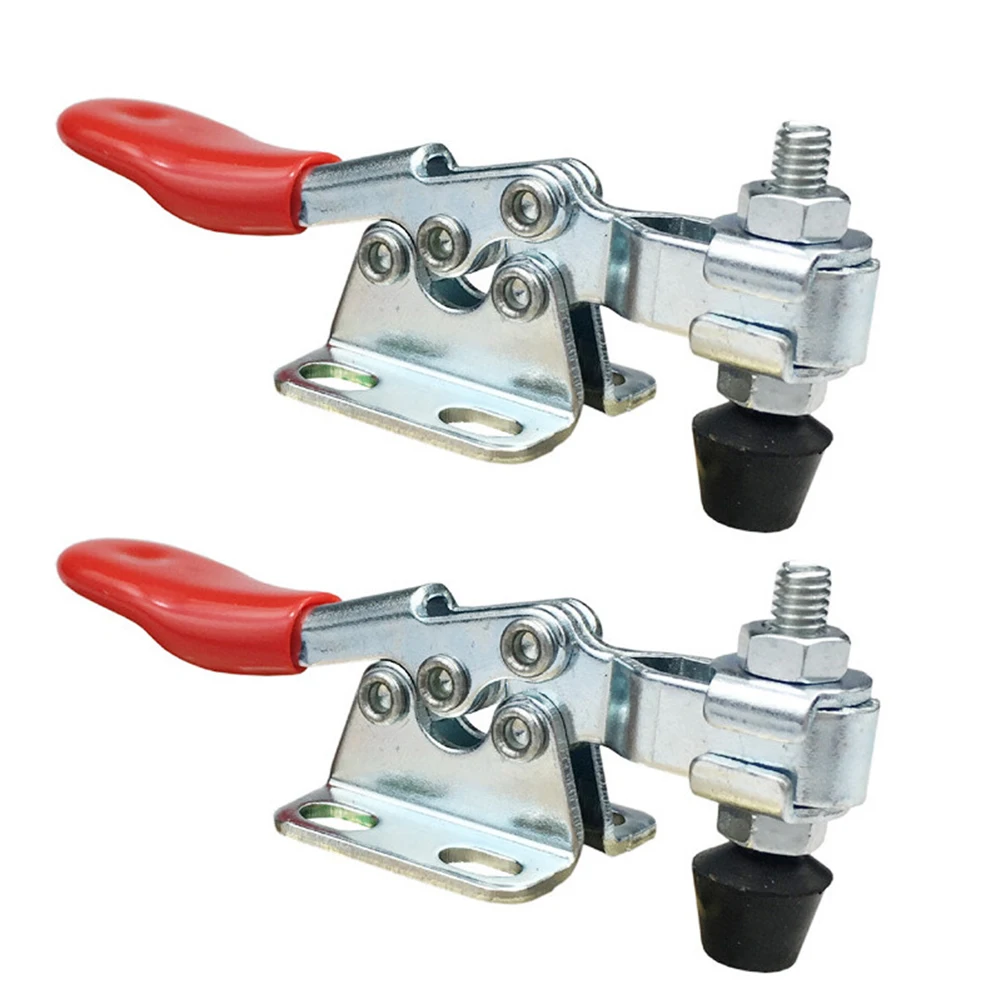 2PCS Holding Capacity Toggle Clamp GH-201 Quick Horizontal Clip Quick Release Tools Horizontal Iron / Galvanized Toggle Clamp
2PCS Holding Capacity Toggle Clamp GH-201 Quick Horizontal Clip Quick Release Tools Horizontal Iron / Galvanized Toggle Clamp