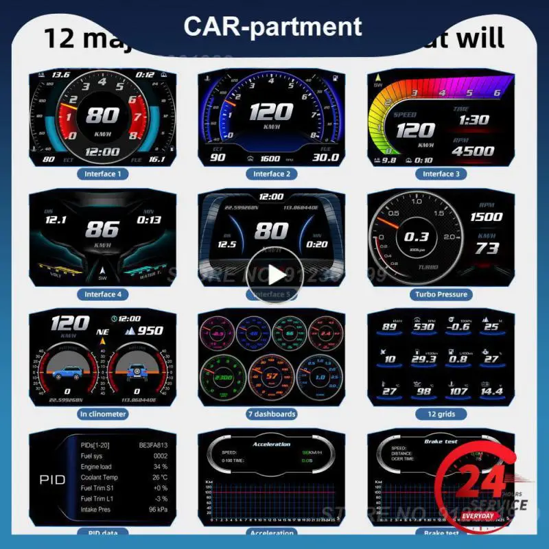 Car Gauge Speedometer Incline Meter Gps Mode Practical Car Digital Alarm Reminder Meter Car Hud Head-up Display Car Accessories
Car Gauge Speedometer Incline Meter Gps Mode Practical Car Digital Alarm Reminder Meter Car Hud Head-up Display Car Accessories