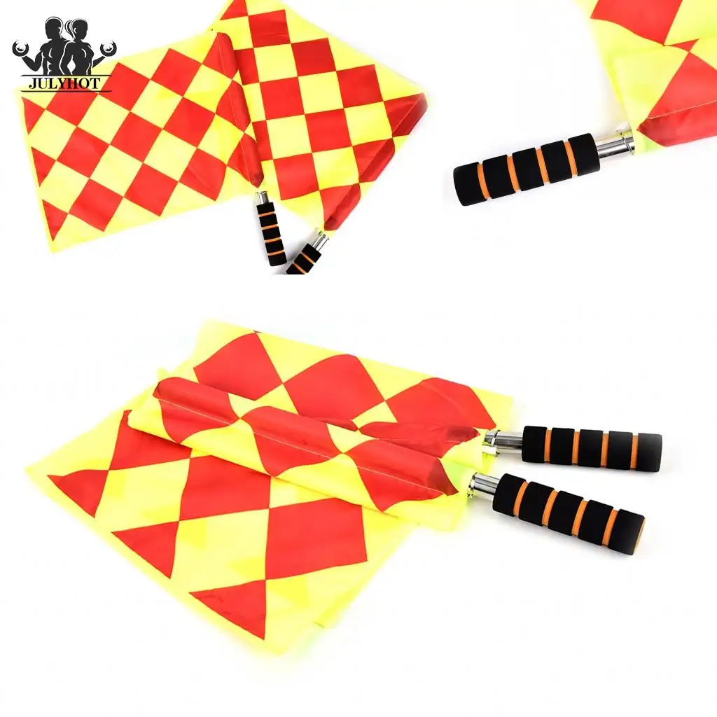New The World Cup Soccer Referee Flag Fair Play Sports Match Football Linesman Flags Referee Equipment + Carry Bag Wholesale
New The World Cup Soccer Referee Flag Fair Play Sports Match Football Linesman Flags Referee Equipment + Carry Bag Wholesale