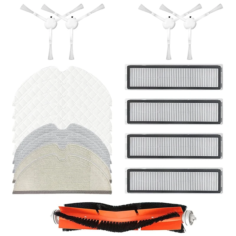 Filter Brush Main Roll Brush Cloth Accessories Set For Xiaomi Mi Dreame D9 Robotic Vacuum Cleaner 
Filter Brush Main Roll Brush Cloth Accessories Set For Xiaomi Mi Dreame D9 Robotic Vacuum Cleaner