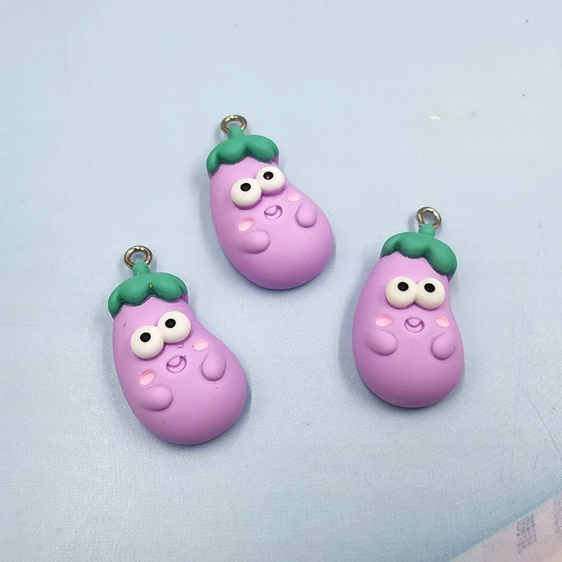 10 шт. Мультяшные милые Подвески в виде овощей, фиолетового баклажана, подвески, серьги «сделай сам», Модная бижутерия, фурнитура C1042
10 шт. Мультяшные милые Подвески в виде овощей, фиолетового баклажана, подвески, серьги «сделай сам», Модная бижутерия, фурнитура C1042
