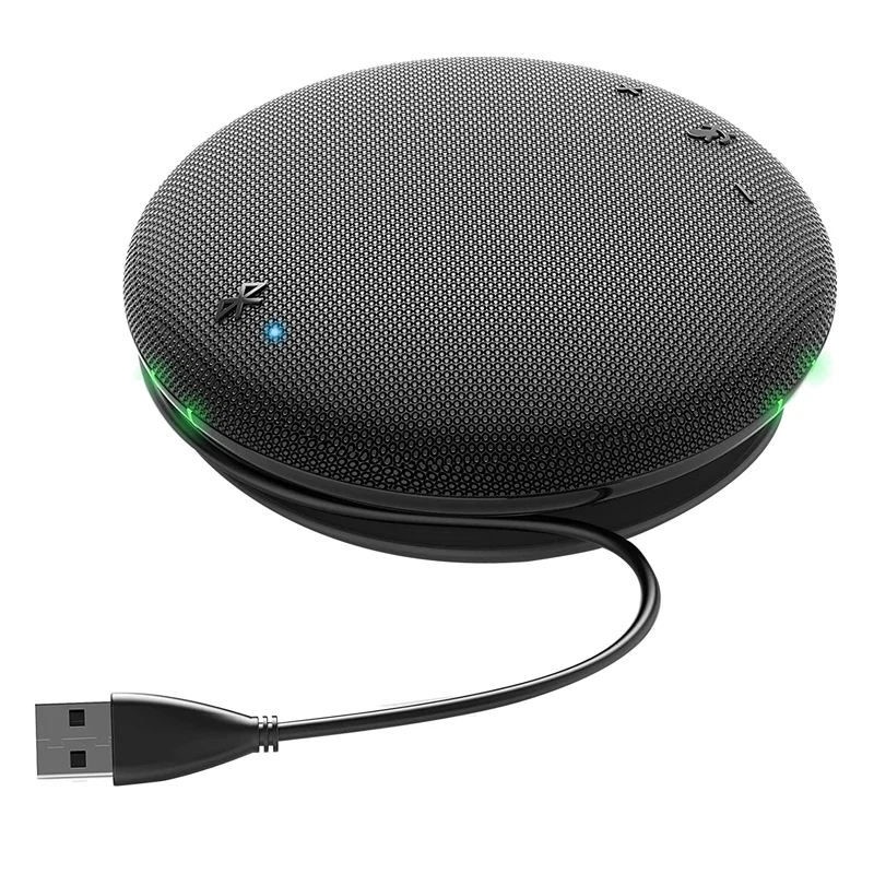 Bluetooth Conference Speaker With Microphone 360° Voice Pickup & Noise Canceling Conference Omnidirectional Microphone
Bluetooth Conference Speaker With Microphone 360° Voice Pickup & Noise Canceling Conference Omnidirectional Microphone