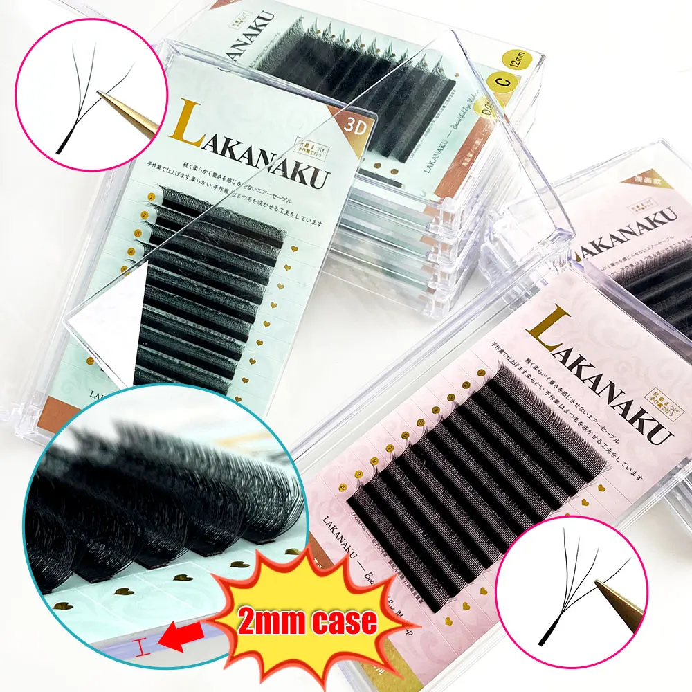 Lakanaku YY/3D/4D/Spikes-W Eyelashes Extensions W Shape Premade Volume Fans Faux Mink Soft Easy Fanning Cilia For Makeup
Lakanaku YY/3D/4D/Spikes-W Eyelashes Extensions W Shape Premade Volume Fans Faux Mink Soft Easy Fanning Cilia For Makeup