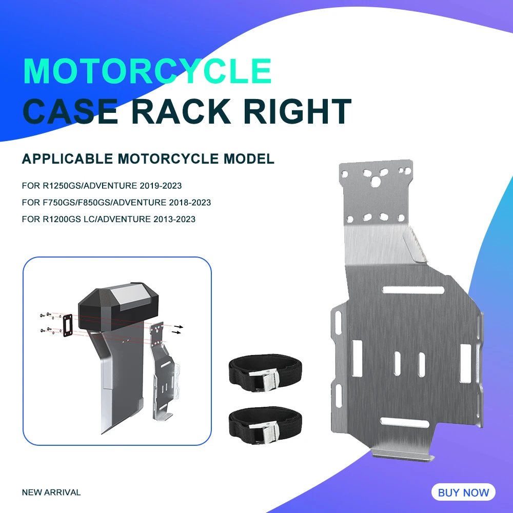 FOR BMW R1250GS ADV F 750 850 GS ADV R 1200GS LC / ADVENTURE Motorcycles Luggage Box Side Cases Suitcase Rack Expansion bracket
FOR BMW R1250GS ADV F 750 850 GS ADV R 1200GS LC / ADVENTURE Motorcycles Luggage Box Side Cases Suitcase Rack Expansion bracket