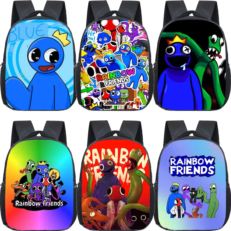 Game Rainbow Friends Kindergarten Backpack 12 Inch Funny Cartoon Waterproof School Bag 3D Printed Bookbag Mochila Kids Backpacks
Game Rainbow Friends Kindergarten Backpack 12 Inch Funny Cartoon Waterproof School Bag 3D Printed Bookbag Mochila Kids Backpacks