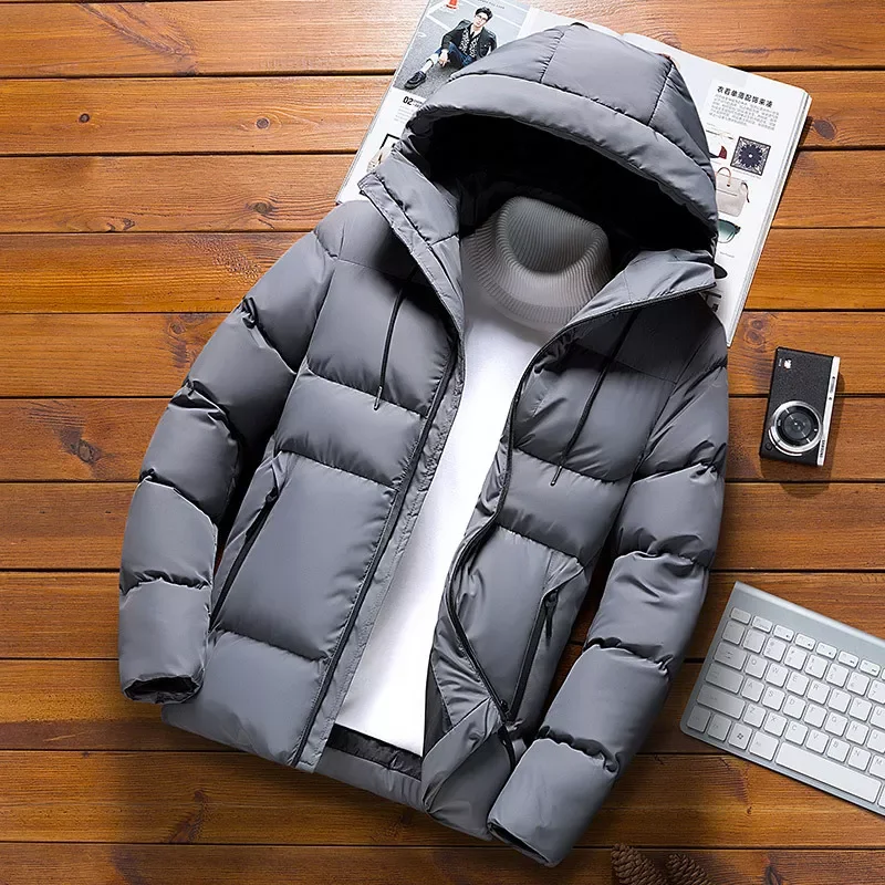 Fashion Man Cotton Thick Warm Hooded Parkas Casual Outwear Thermal Sportwear Jackets Men Clothing Winter Men's Jacket
Fashion Man Cotton Thick Warm Hooded Parkas Casual Outwear Thermal Sportwear Jackets Men Clothing Winter Men's Jacket