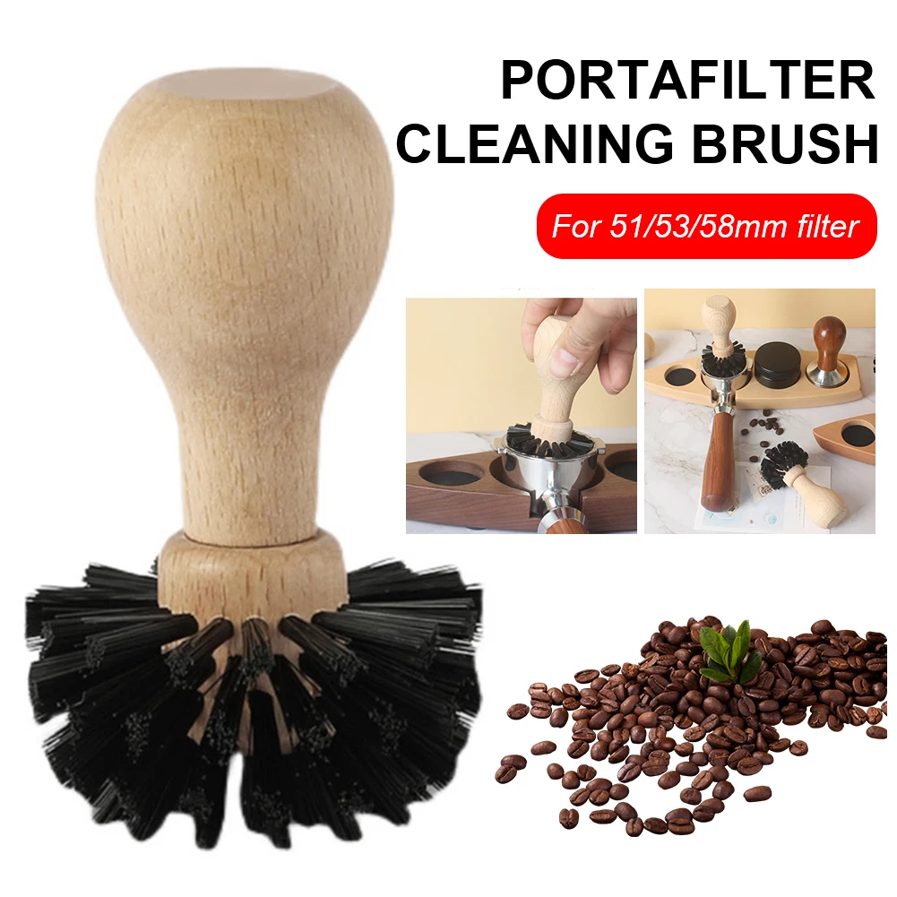 For 51/53/54/58mm Coffee Filter Brush Hard Bristles Wooden Handle Portafilter Cleaning Brush Espresso Portafilter Basket Cleaner
For 51/53/54/58mm Coffee Filter Brush Hard Bristles Wooden Handle Portafilter Cleaning Brush Espresso Portafilter Basket Cleaner