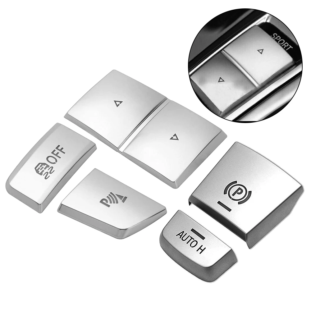 5pcs Car Handbrake Variable Speed Panel Side Switch P Button Cover For BMW 5 6 Series F10, F06, F12, F13, F01
5pcs Car Handbrake Variable Speed Panel Side Switch P Button Cover For BMW 5 6 Series F10, F06, F12, F13, F01