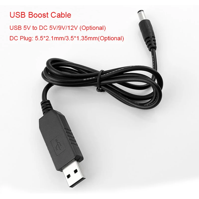 Banggood USB Power Boost Cable Line DC 5V to DC 9V / 12V Step UP Module USB Converter Adapter Cable 5.5*2.1mm/3.5*1.35mm Plug
Banggood USB Power Boost Cable Line DC 5V to DC 9V / 12V Step UP Module USB Converter Adapter Cable 5.5*2.1mm/3.5*1.35mm Plug