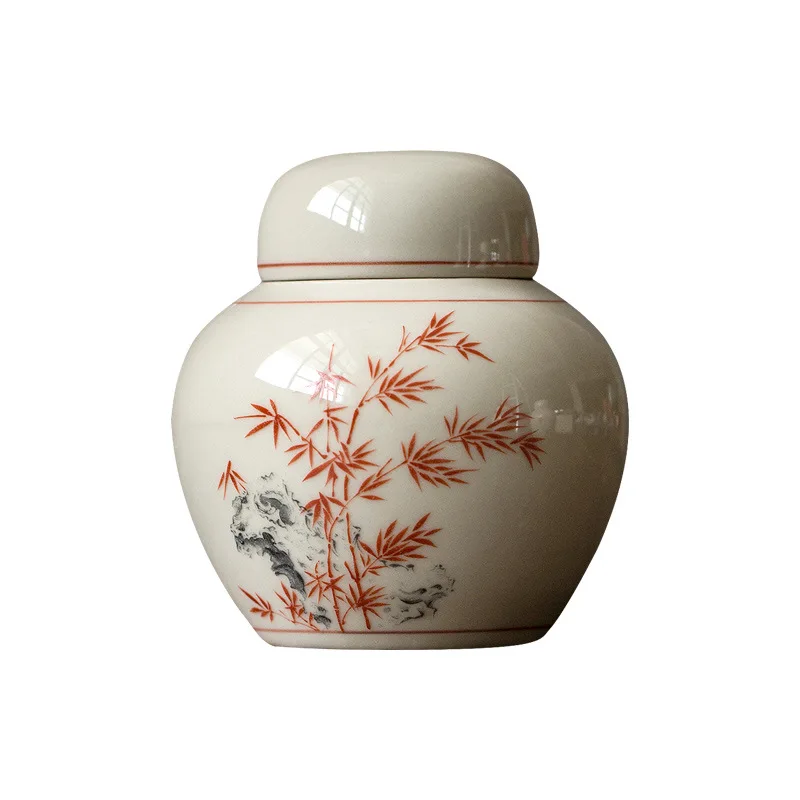 Tea Jar Storage Gift Tea Box Organizer Chinese Style Sugar Bowl Decorate Ceramics Kitchen Containers Coffee Container Ceramic
Tea Jar Storage Gift Tea Box Organizer Chinese Style Sugar Bowl Decorate Ceramics Kitchen Containers Coffee Container Ceramic
