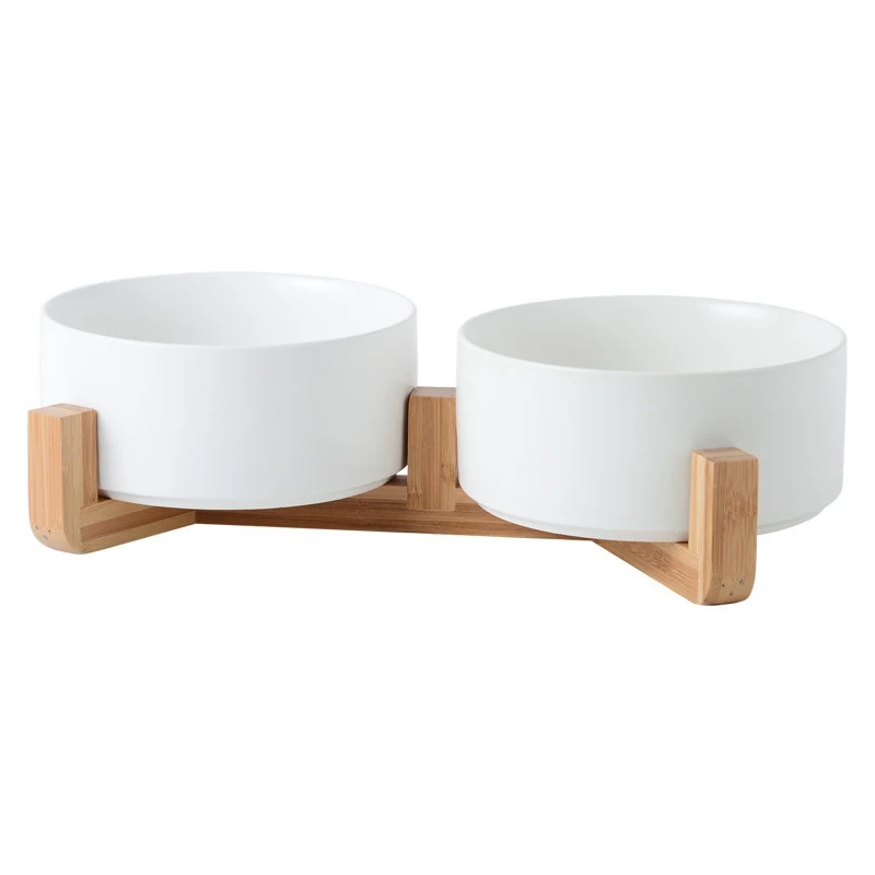 Ceramic Pet Bowl Cat Puppy Feeding Supplies Double Pet Bowls Dog Food Water Feeder
Ceramic Pet Bowl Cat Puppy Feeding Supplies Double Pet Bowls Dog Food Water Feeder