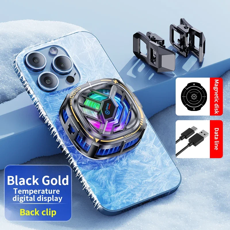 NEW Power Adjustable Cool Heat Sink Magnetic/Back-clip 2 in 1 Semiconductor Radiator X76 for IPhone IOS Android PUBG Game Cooler
NEW Power Adjustable Cool Heat Sink Magnetic/Back-clip 2 in 1 Semiconductor Radiator X76 for IPhone IOS Android PUBG Game Cooler