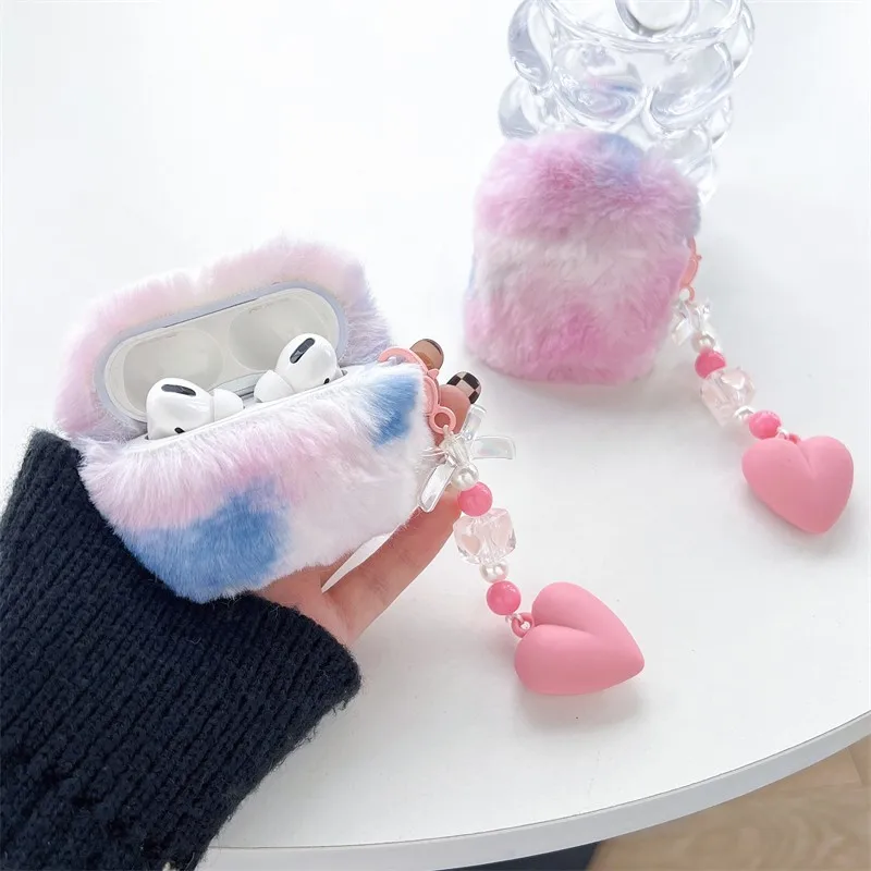 Keep Warm Winter Color Blocking Plush For Airpods Pro 2 3 Soft Protective Cover With Accessories Headphone Carrying Box Funda
Keep Warm Winter Color Blocking Plush For Airpods Pro 2 3 Soft Protective Cover With Accessories Headphone Carrying Box Funda
