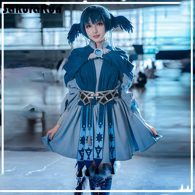 Костюм для косплея Meteion FF14, синее платье, финальная фэнтезийная игра, 14: ENDWALKER Roll Meteion, полный комплект для косплея
Костюм для косплея Meteion FF14, синее платье, финальная фэнтезийная игра, 14: ENDWALKER Roll Meteion, полный комплект для косплея