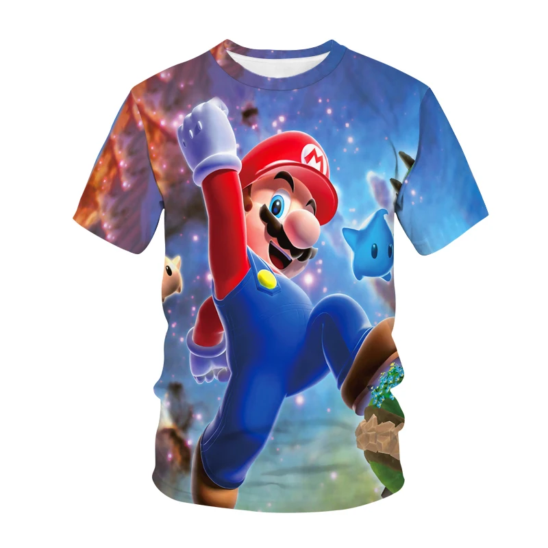 Fashion Super Mario 3D Print T-Shirts Summer Short Sleeve O-neck T-shirt summer Tee For Baby Boys Kids Casual Tops Girls T-shirt
Fashion Super Mario 3D Print T-Shirts Summer Short Sleeve O-neck T-shirt summer Tee For Baby Boys Kids Casual Tops Girls T-shirt