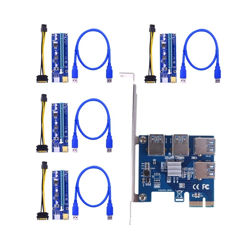 PCIE 1X к 4 Pci-Express адаптер + переходник VER009S карта расширения USB3.0 к PCI-E 1X к 16X видеокарта Удлинительный кабель
PCIE 1X к 4 Pci-Express адаптер + переходник VER009S карта расширения USB3.0 к PCI-E 1X к 16X видеокарта Удлинительный кабель