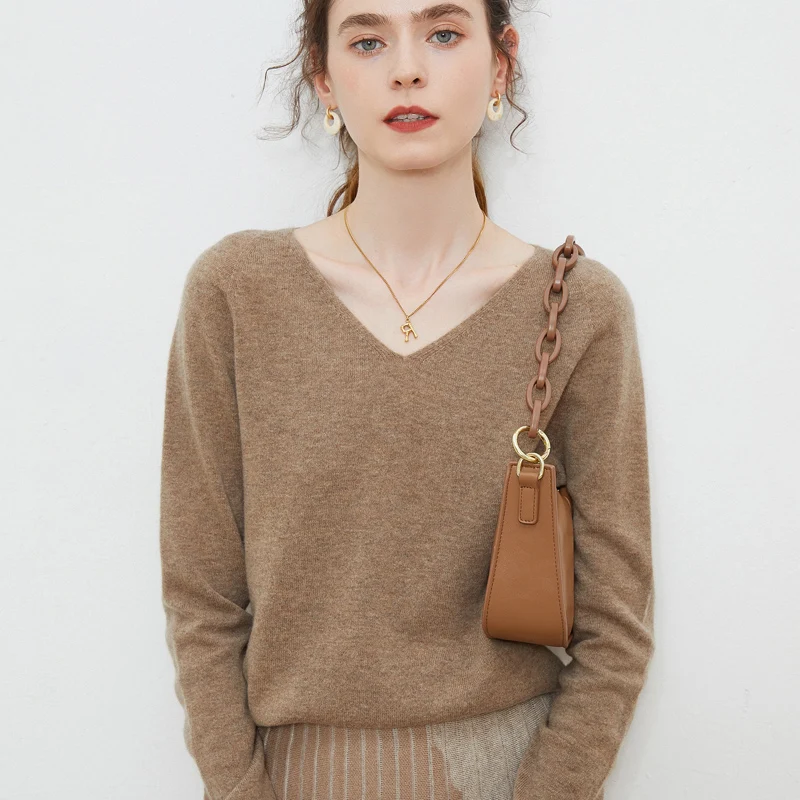100% Wool Sweater Autumn Winter Woman's Sweaters Female Pullover Long Sleeve V-Neck Coats Basic Jumper Knit Tops Clothing Blouse
100% Wool Sweater Autumn Winter Woman's Sweaters Female Pullover Long Sleeve V-Neck Coats Basic Jumper Knit Tops Clothing Blouse