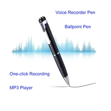 Digital Voice Recorder Ballpoint Pen Refill 8G/16G/32G/64G USB Flash Driver Sound Audio Recording MP3 Player Dictaphone