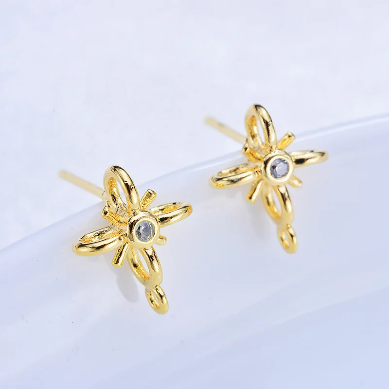 Rhinestone Hypoallergenic Earring Posts Stud Earrings with Loop Star Ear Back Earrings for DIY Earring Jewelry Making Findings
Rhinestone Hypoallergenic Earring Posts Stud Earrings with Loop Star Ear Back Earrings for DIY Earring Jewelry Making Findings