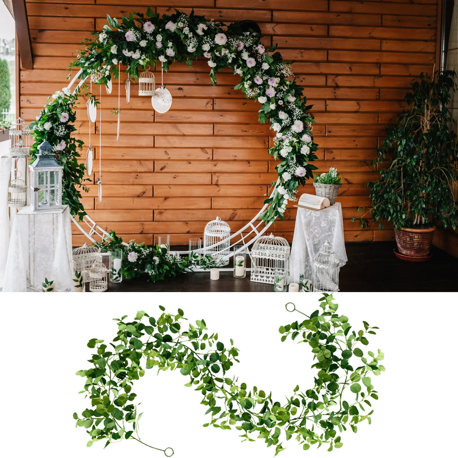 1.8m Artificial Vine Fake Leaf Garland For Garden Decor Artificial Hangings Flowers Plants Greenery Fake Foliage Vine For Home
1.8m Artificial Vine Fake Leaf Garland For Garden Decor Artificial Hangings Flowers Plants Greenery Fake Foliage Vine For Home