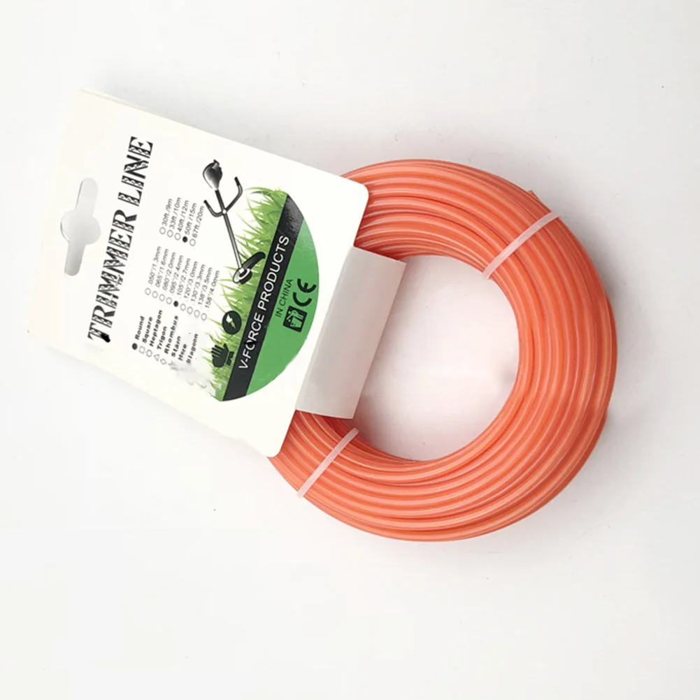 trimmer Cord Trimmer Line Part Replacement Round Brushcutter 2.4mm 50meter Accessory Adapter Assembly Fitting
trimmer Cord Trimmer Line Part Replacement Round Brushcutter 2.4mm 50meter Accessory Adapter Assembly Fitting