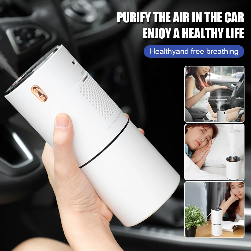 Air Purifier Air Cleaner Negative Ion Car Air Freshener with LED Deodorizer Humidifier Interior Odor Remover Car Home Use
Air Purifier Air Cleaner Negative Ion Car Air Freshener with LED Deodorizer Humidifier Interior Odor Remover Car Home Use