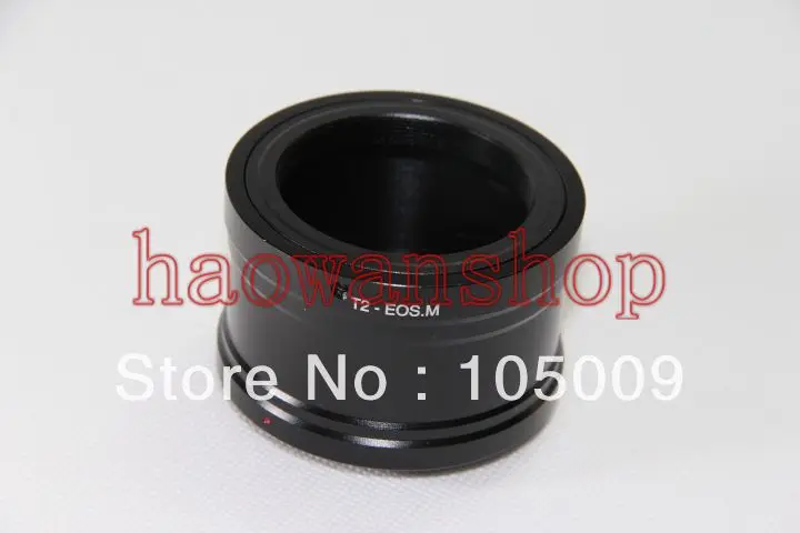 

Adapter Ring for T2 T-2 mount telephoto Lens to canon EOSM EF-M eosm/m1/m2/m3/m5/m6/m10/m50/m100 Mirrorless camera