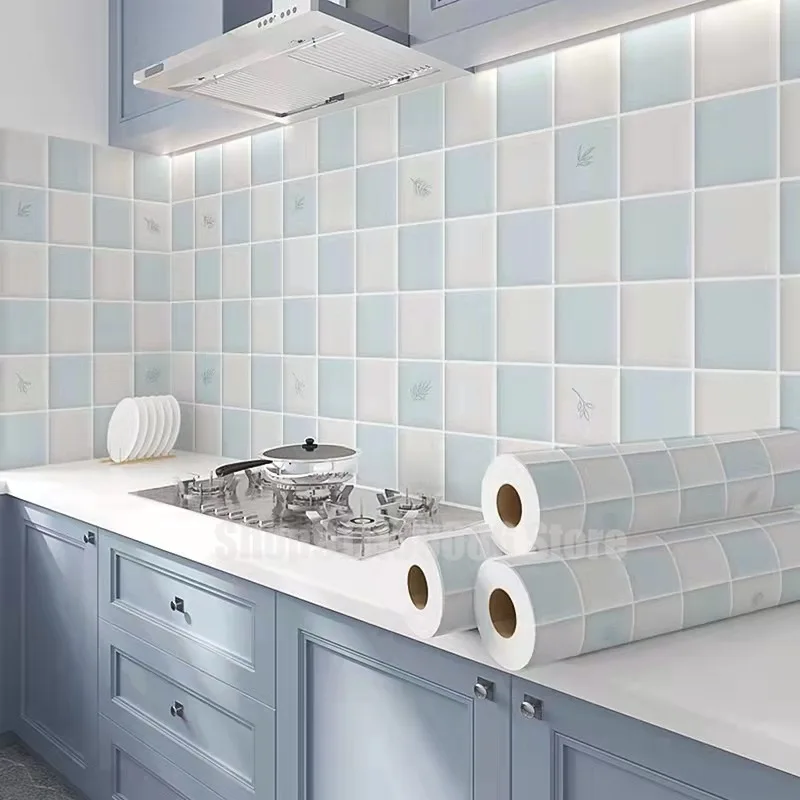Kitchen oil-proof and high-temperature cooker moisture-proof and mildew-proof tile wallpaper self-adhesive cabinet wall stickers
Kitchen oil-proof and high-temperature cooker moisture-proof and mildew-proof tile wallpaper self-adhesive cabinet wall stickers