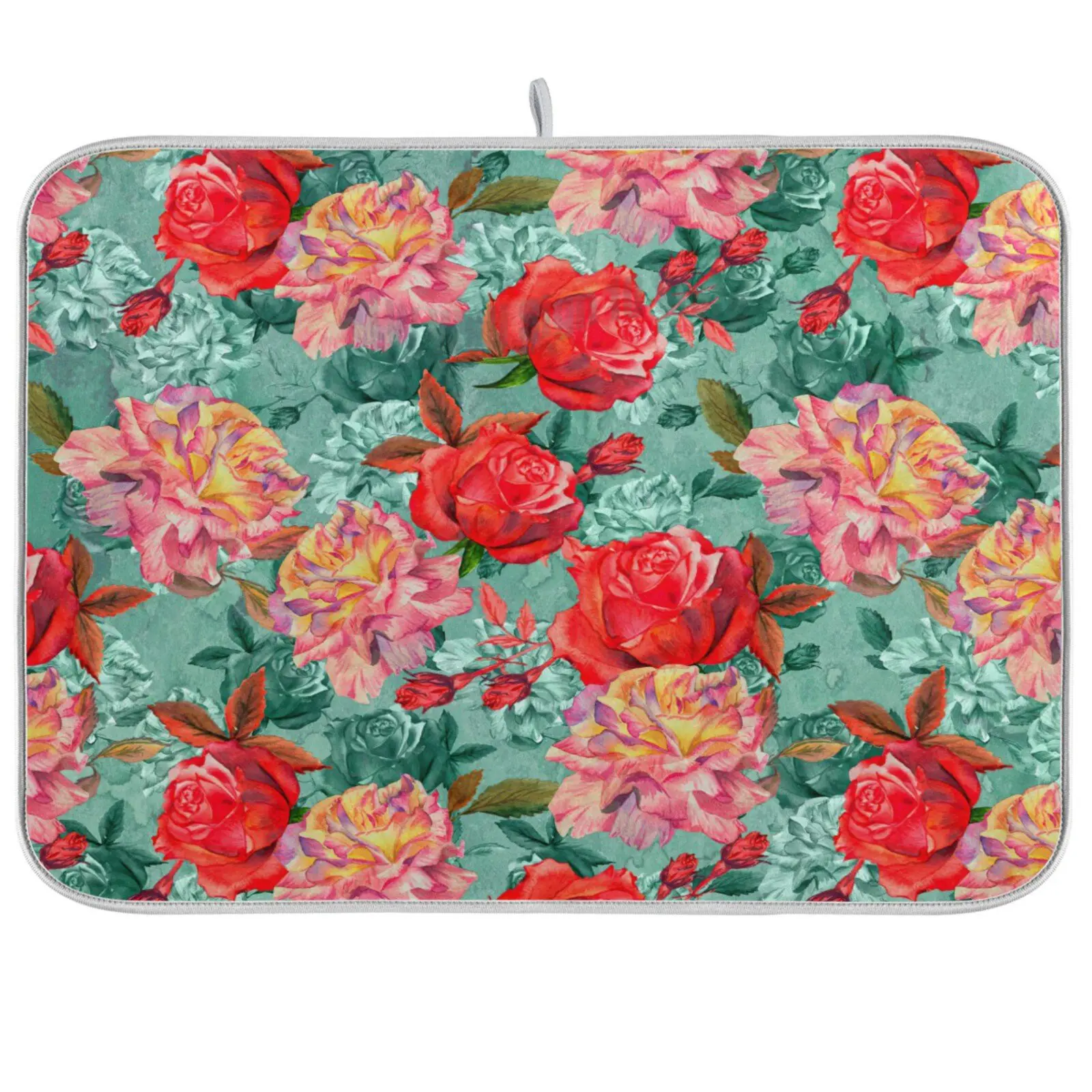 Microfiber Dish Drying Mat For Kitchen Counter Red Rose Flowers Super Absorbent Tableware Pad Dish Mat Heat Resistant Placemat
Microfiber Dish Drying Mat For Kitchen Counter Red Rose Flowers Super Absorbent Tableware Pad Dish Mat Heat Resistant Placemat