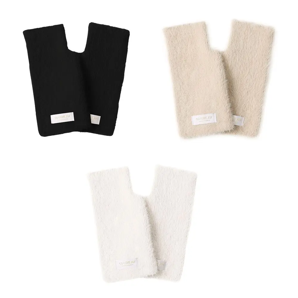 Thickened Plush Autumn Winter Wool Half Finger Gloves Touch Screen Gloves Fingerless Mitten Warm Gloves
Thickened Plush Autumn Winter Wool Half Finger Gloves Touch Screen Gloves Fingerless Mitten Warm Gloves