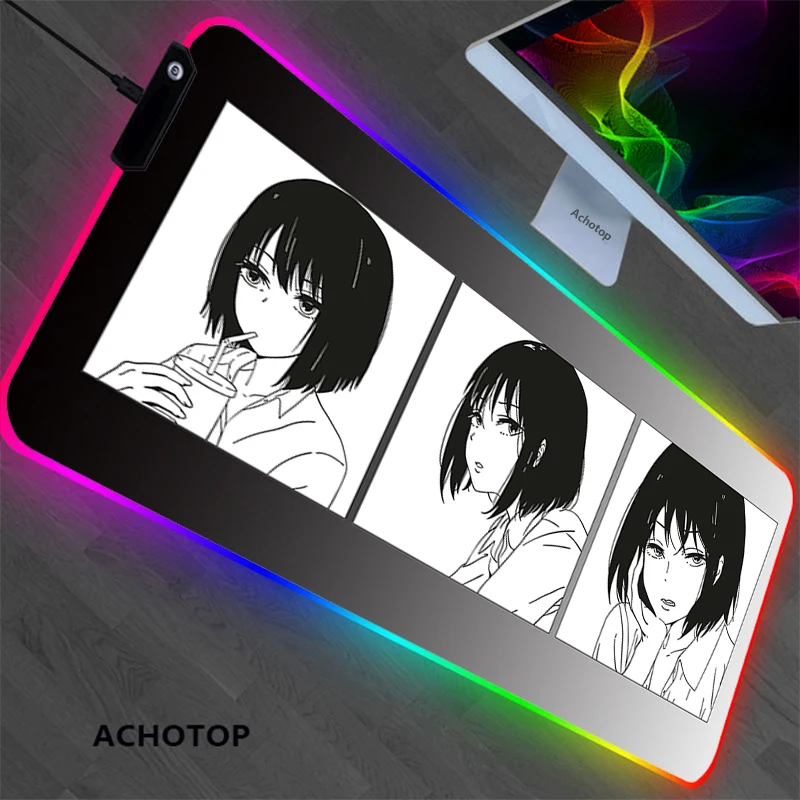 PC LED Black and White Kimetsu No Yaiba 90x40cm Large Keyboard Desk Mat RGB Gaming Mouse Pad Locking Edge Table Mat for Laptop
PC LED Black and White Kimetsu No Yaiba 90x40cm Large Keyboard Desk Mat RGB Gaming Mouse Pad Locking Edge Table Mat for Laptop