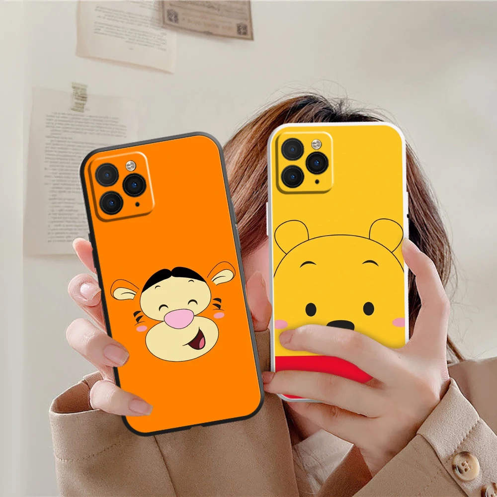 Lovely White Winnie The Pooh Phone Case For iPhone 13 12 11Pro Mini X XR XS Max 7 8 Plus SE 2020 Silicon Soft Disney Back Cover
Lovely White Winnie The Pooh Phone Case For iPhone 13 12 11Pro Mini X XR XS Max 7 8 Plus SE 2020 Silicon Soft Disney Back Cover