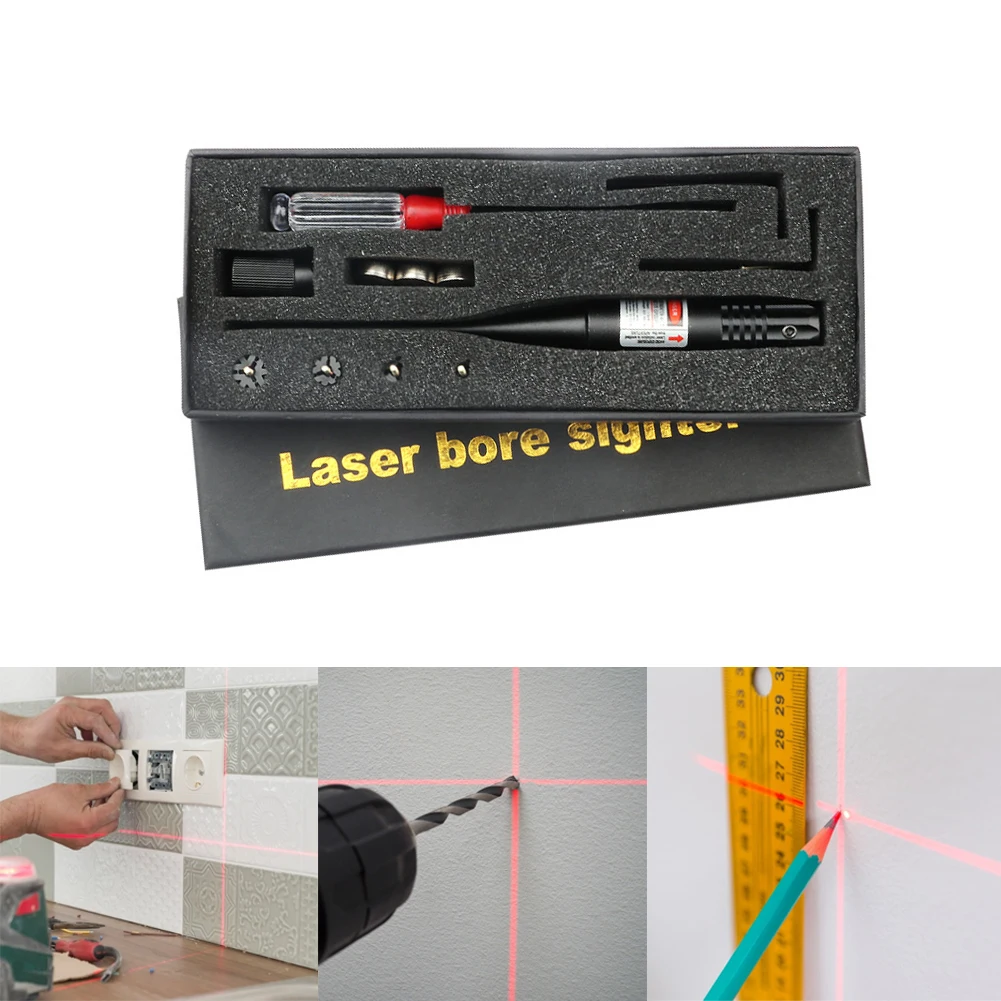 Adjustable Adapters Bore Sighter with Box for .22 to .50 Caliber Rifies Accessories 650nm Red Dot Bore Sighter Collimator Kit
Adjustable Adapters Bore Sighter with Box for .22 to .50 Caliber Rifies Accessories 650nm Red Dot Bore Sighter Collimator Kit