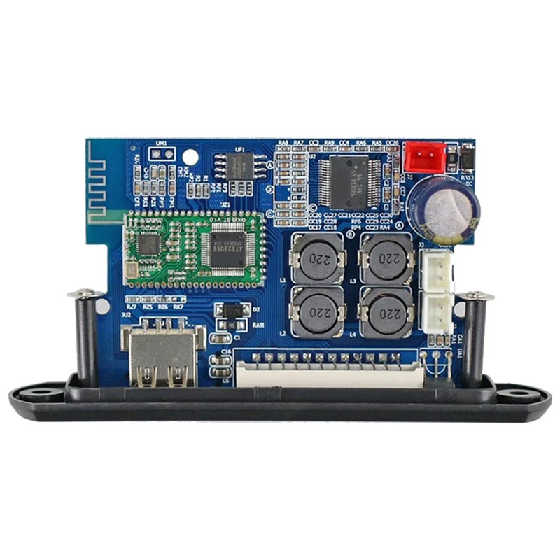 

Retail TDA7492P 25W+25W Amplifier Board + MP3 Decoder Board WAV APE Lossless Audio USB TF AUX DC12V-24V Bluetooth