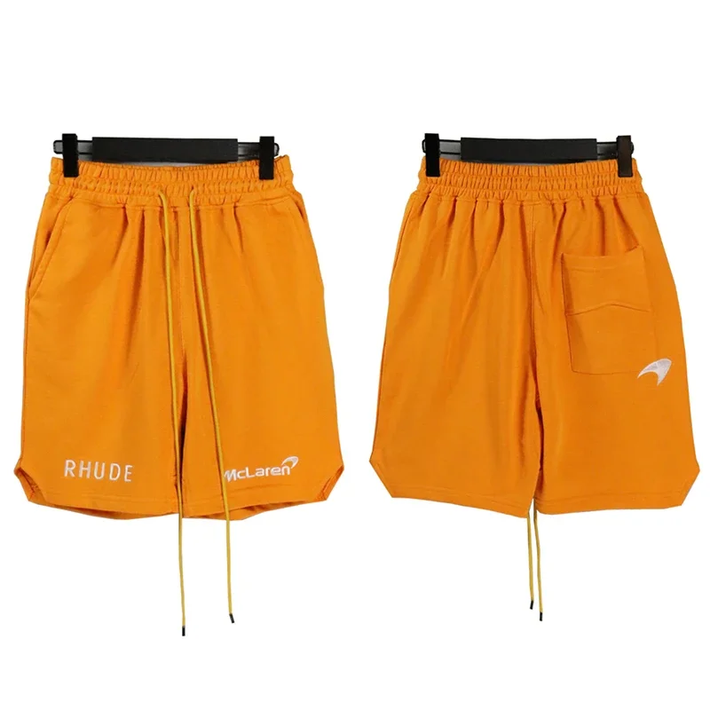2024ss Orange RHUDE Shorts Men Women High Quality Casual Drawstring Pocket Letter Embroidery Oversized Summer Rhude Breeches
2024ss Orange RHUDE Shorts Men Women High Quality Casual Drawstring Pocket Letter Embroidery Oversized Summer Rhude Breeches