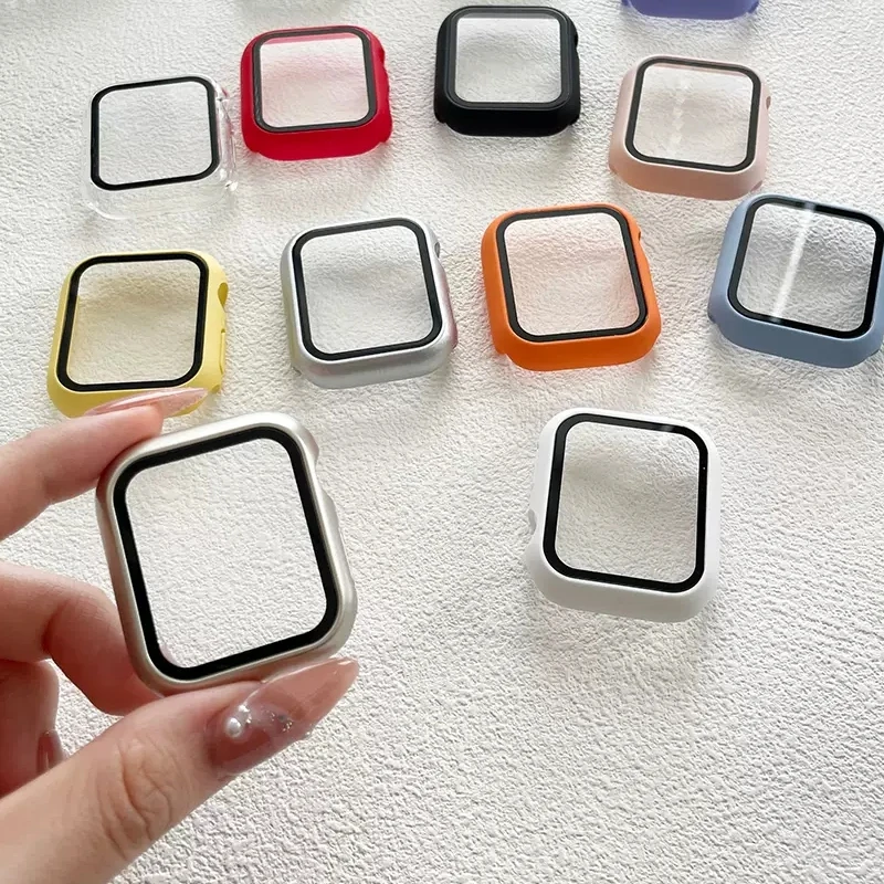 Защита экрана для Apple Watch Чехол 45 мм 44 мм 41 мм 40 мм аксессуары для iWatch из закаленного стекла Apple watch Series 8 7 6 5 4 3 SE
Защита экрана для Apple Watch Чехол 45 мм 44 мм 41 мм 40 мм аксессуары для iWatch из закаленного стекла Apple watch Series 8 7 6 5 4 3 SE