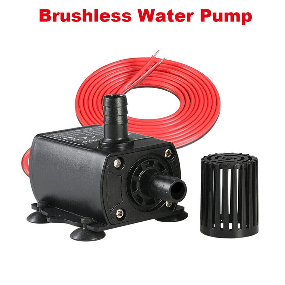 

DC 12V 280L/H 5W Brushless Submersible Water Pump For Aquarium Pond Fish Tank Accessories Electric Water Circulation Fountain