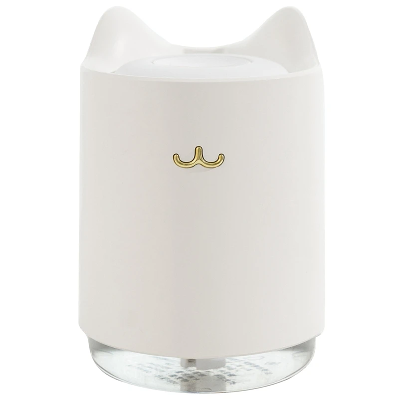 HAEGER Ultrasonic Air Humidifier Cat USB Aroma Diffuser With Romantic Night Light Hydration For Home Office Car Air Purifier
HAEGER Ultrasonic Air Humidifier Cat USB Aroma Diffuser With Romantic Night Light Hydration For Home Office Car Air Purifier