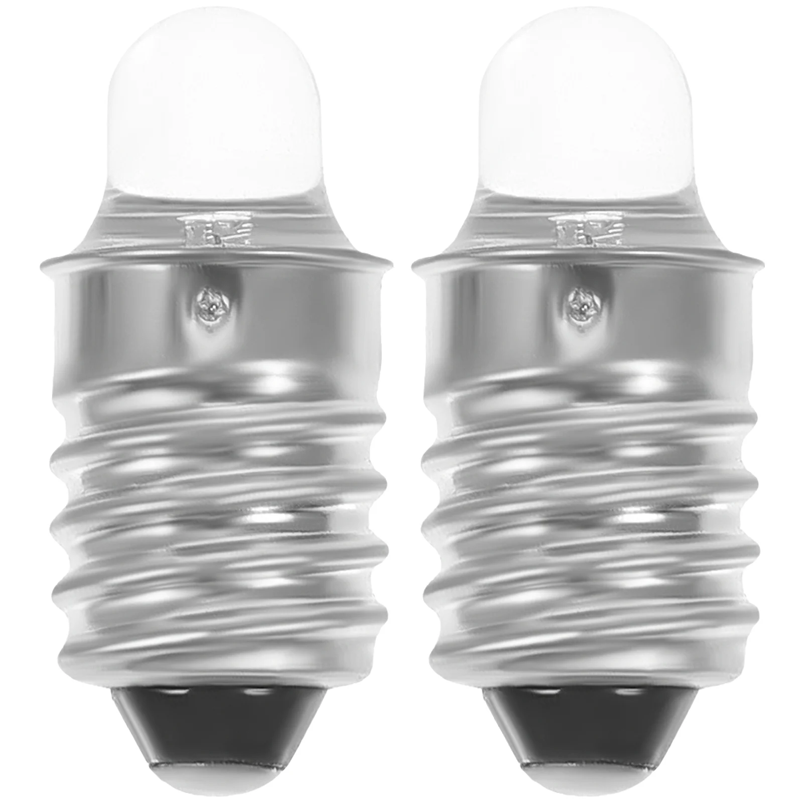 2 Pcs 3v Flashlight Bulb Tiny Screw Base Bulbs Mini Light Bulbs Replacement Miniature LED
2 Pcs 3v Flashlight Bulb Tiny Screw Base Bulbs Mini Light Bulbs Replacement Miniature LED