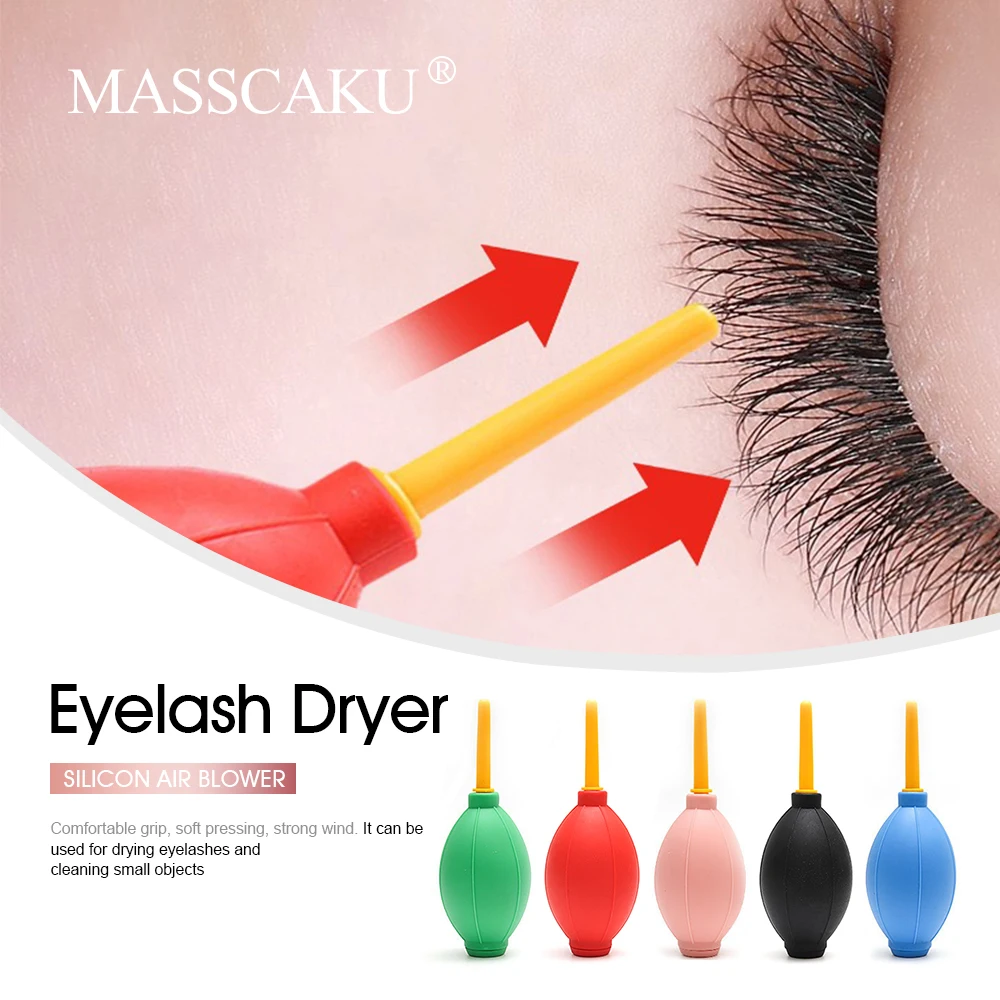 MASSCAKU 1Pc Eyelashes Glue Drying Silicone Rubber Air Blower Eyelash Extension Tools Lash Air Balls Supplies
MASSCAKU 1Pc Eyelashes Glue Drying Silicone Rubber Air Blower Eyelash Extension Tools Lash Air Balls Supplies