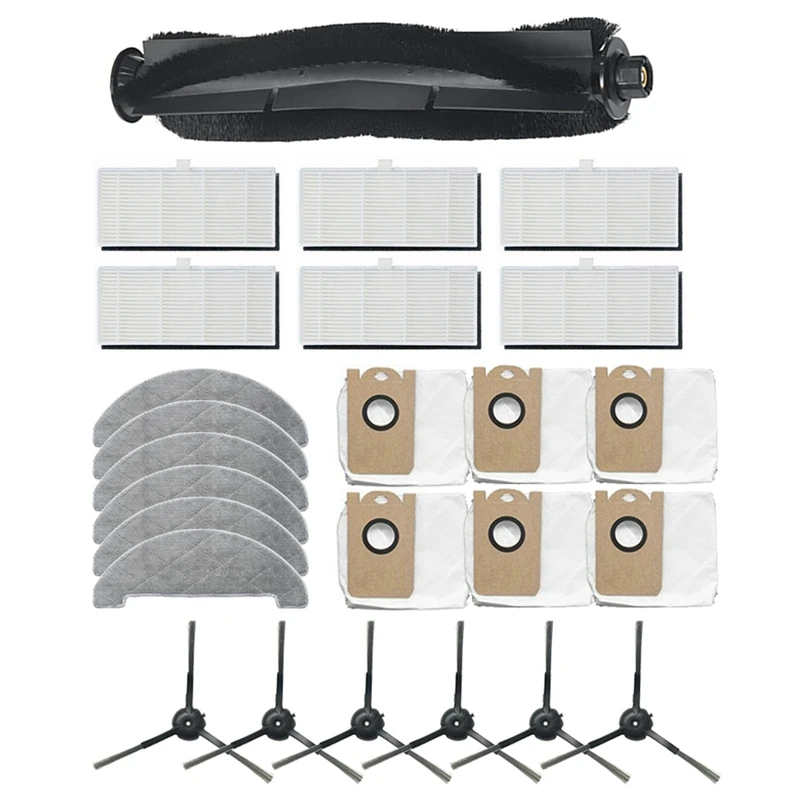 Replacement Parts Main Rolling Brushes Side Brushes Filters Dust Bags Rags For Viomi S9 Vacuum Cleaner Accessories
Replacement Parts Main Rolling Brushes Side Brushes Filters Dust Bags Rags For Viomi S9 Vacuum Cleaner Accessories