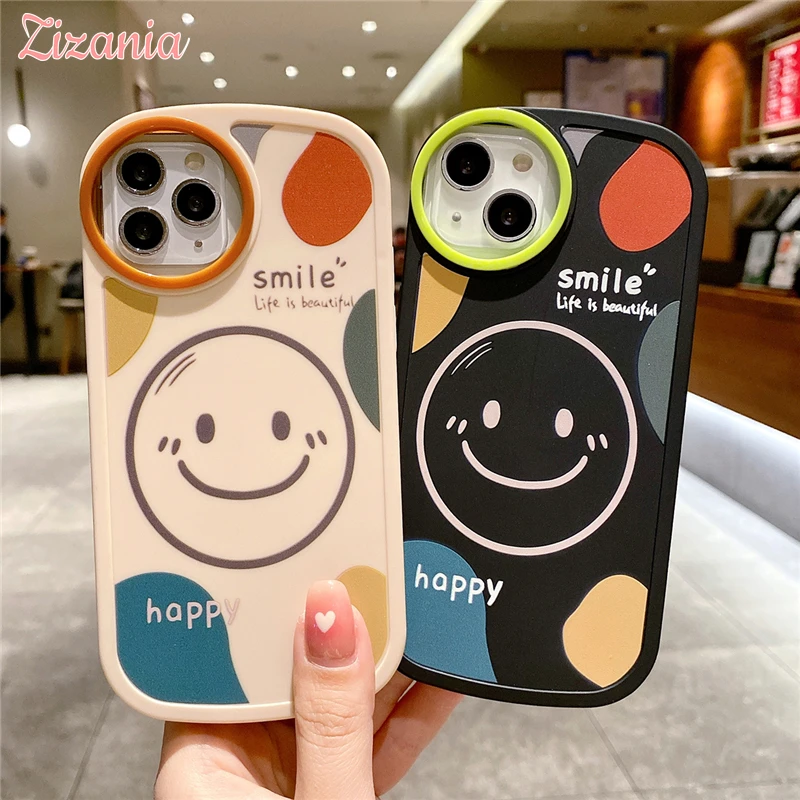 Cartoon Smiley Face Painting Series Creative Phone Case for IPhone 13 12 11 XS XR X Pro Max 7 Fashion Hot Sale Protect Cover
Cartoon Smiley Face Painting Series Creative Phone Case for IPhone 13 12 11 XS XR X Pro Max 7 Fashion Hot Sale Protect Cover