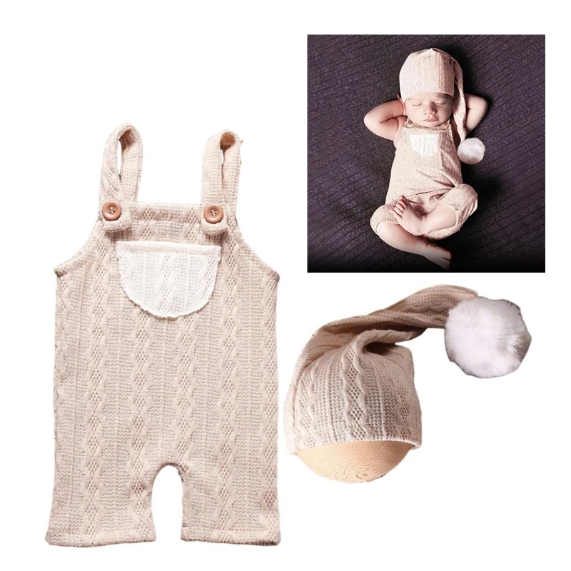 Baby Photostudio Props Suspender Pants Hat Photo Suit Shower Gift Photo Costume QX2D
Baby Photostudio Props Suspender Pants Hat Photo Suit Shower Gift Photo Costume QX2D