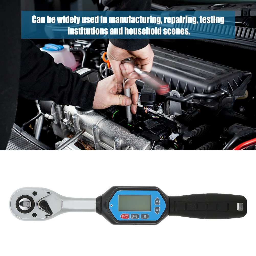 Electric Torque Wrench Mini High Precision Adjustable Digital 1/2‘’ Professional Bike Car Repair Torque Wrench Hand Tools
Electric Torque Wrench Mini High Precision Adjustable Digital 1/2‘’ Professional Bike Car Repair Torque Wrench Hand Tools