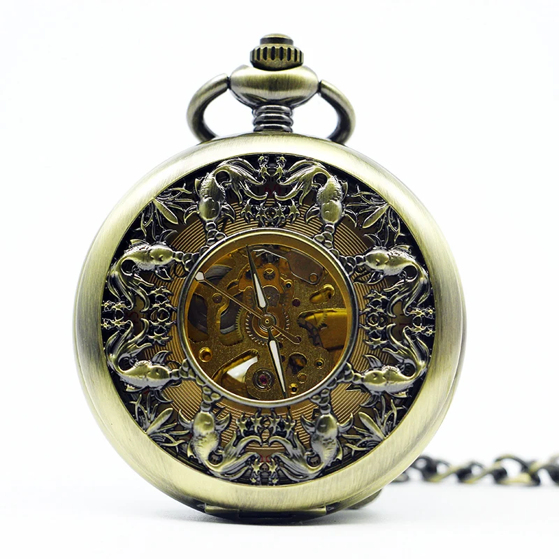 Vintage Mechanical Pocket Watch Men Women Flip Pocket Watch Arabic Numerals Pendant Student Gift Souvenir Bronze Round
Vintage Mechanical Pocket Watch Men Women Flip Pocket Watch Arabic Numerals Pendant Student Gift Souvenir Bronze Round
